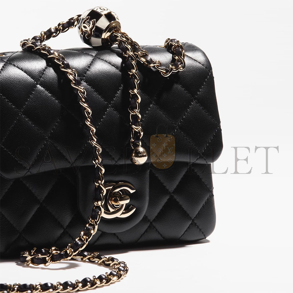 Ch*el master mini flap bag as1786 (18*13*7cm)